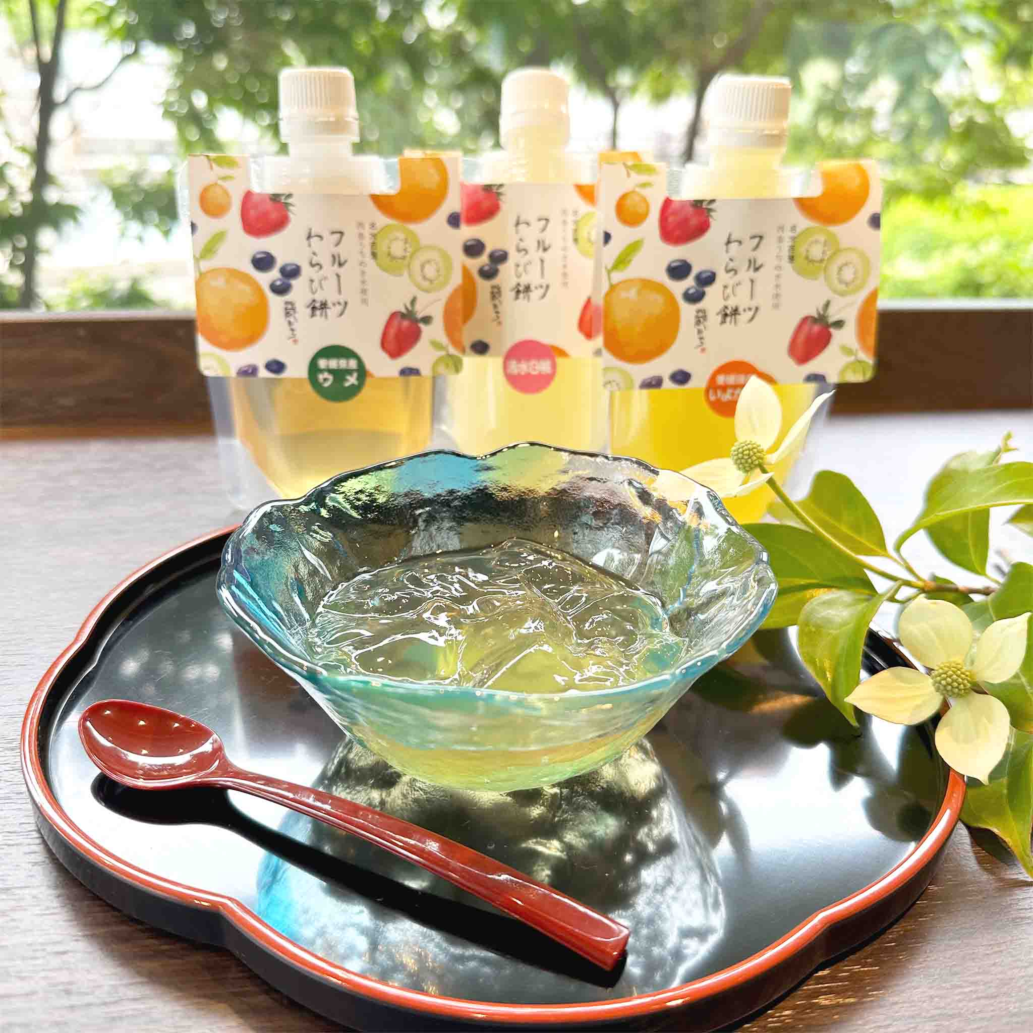 フルーツわらび餅 いよかん – おおさかや蔵はち