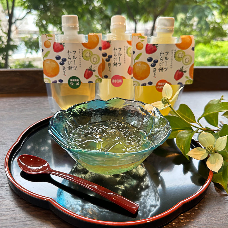 フルーツわらび餅 4本セット – おおさかや蔵はち