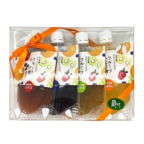 フルーツわらび餅 4本セット – おおさかや蔵はち