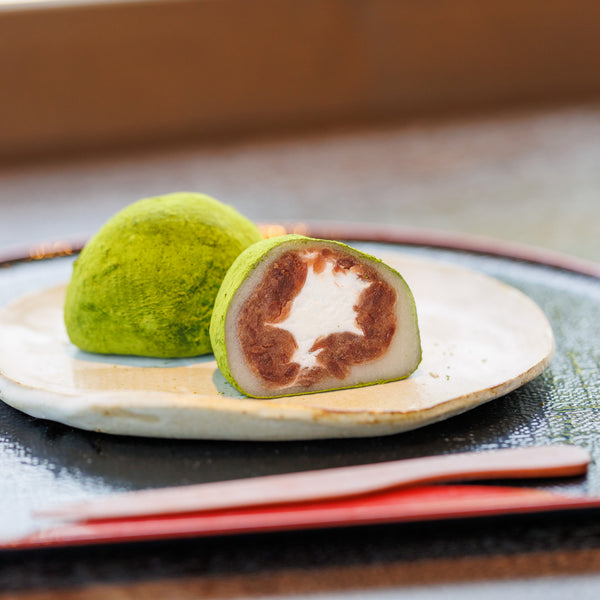 生クリーム大福 お抹茶 – おおさかや蔵はち