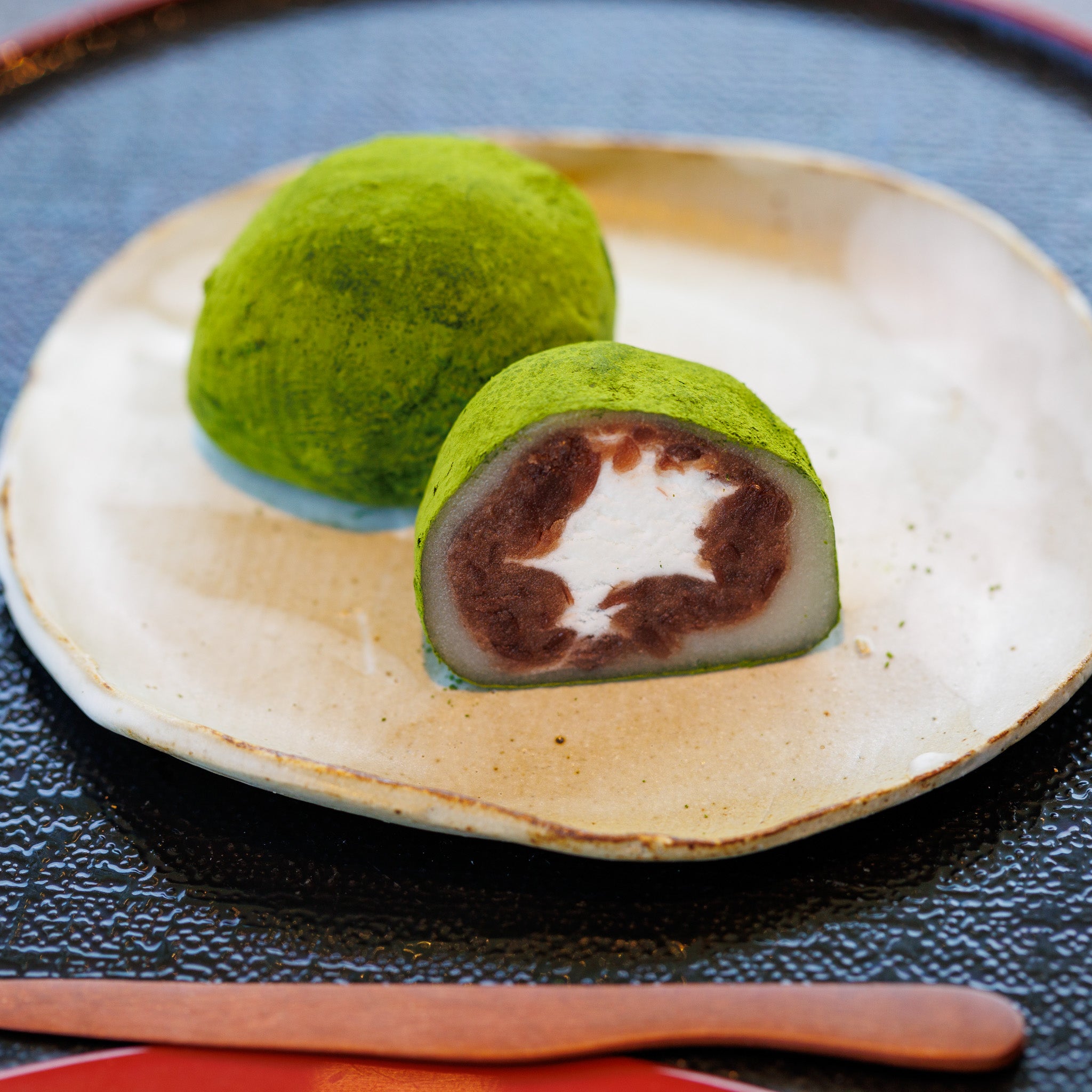 生クリーム大福 お抹茶 – おおさかや蔵はち