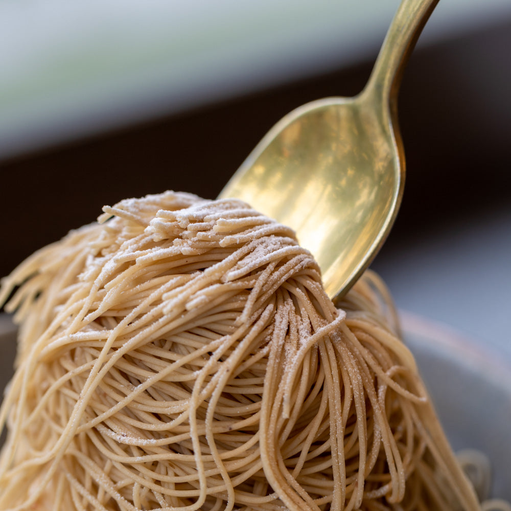 和栗のモンブランソフトクリーム – おおさかや蔵はち